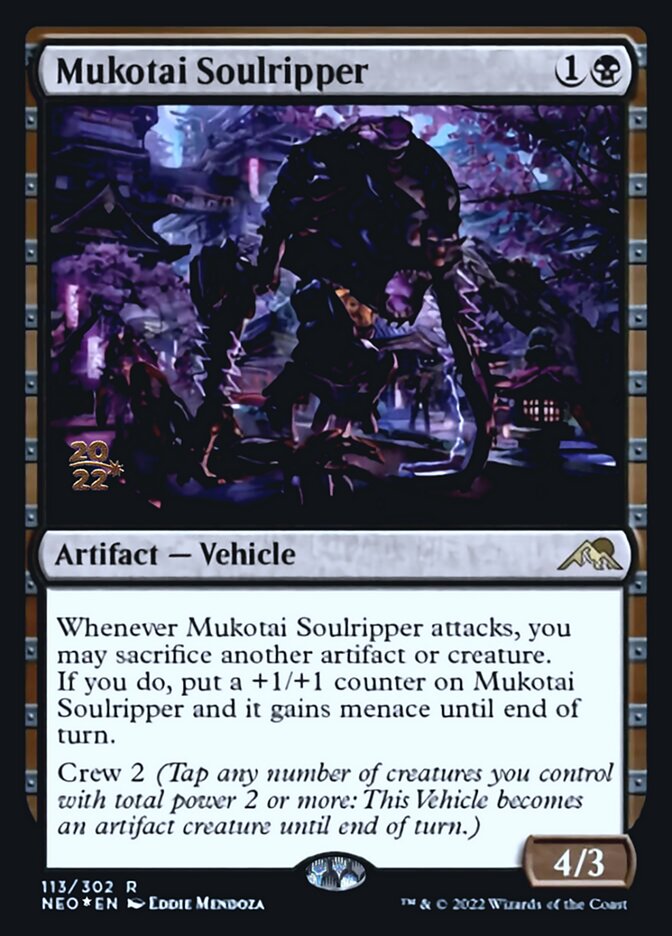 Mukotai Soulripper [Kamigawa: Neon Dynasty Prerelease Promos] | Game Master's Emporium (The New GME)