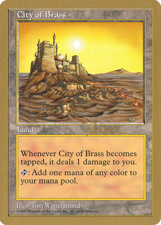 City of Brass (Paul McCabe) [World Championship Decks 1997] | Game Master's Emporium (The New GME)