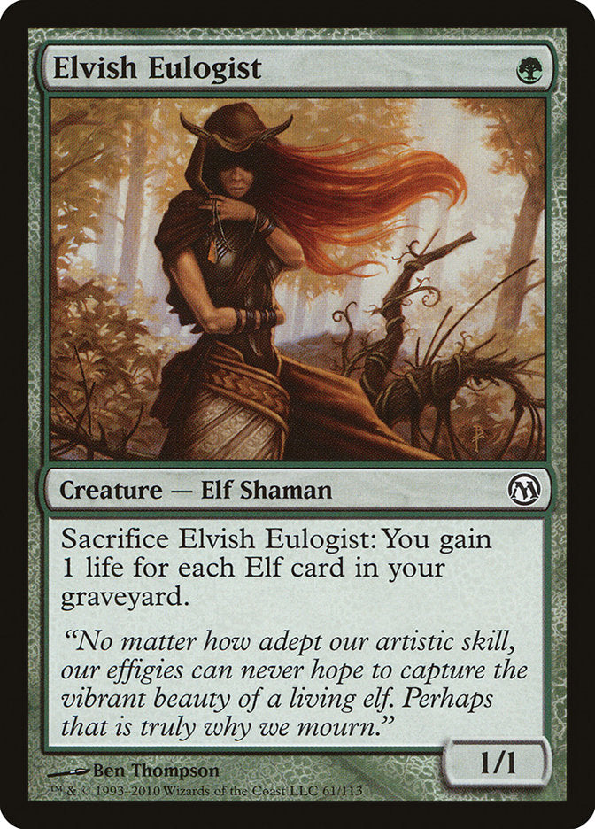 Elvish Eulogist [Duels of the Planeswalkers] | Game Master's Emporium (The New GME)