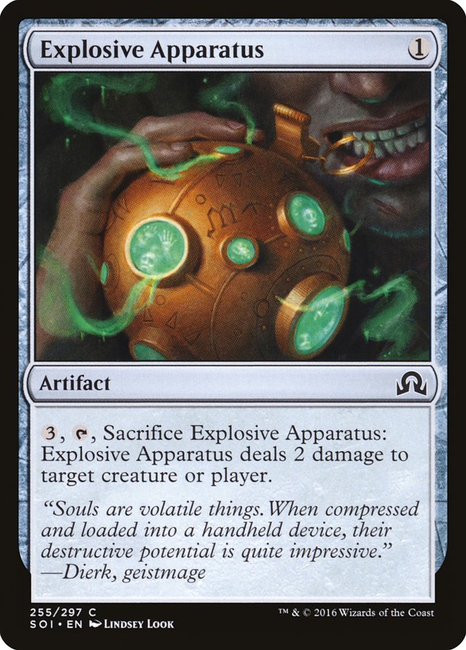 Explosive Apparatus [Shadows over Innistrad] | Game Master's Emporium (The New GME)