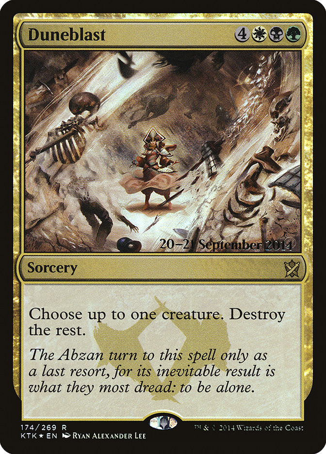 Duneblast [Khans of Tarkir Prerelease Promos] | Game Master's Emporium (The New GME)