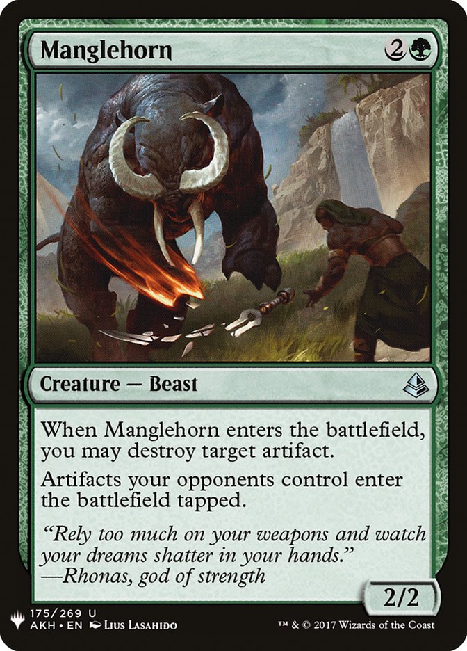 Manglehorn [Mystery Booster] | Game Master's Emporium (The New GME)