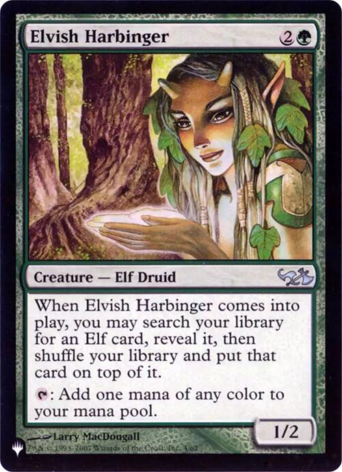 Elvish Harbinger (Retro Frame) [The List] | Game Master's Emporium (The New GME)