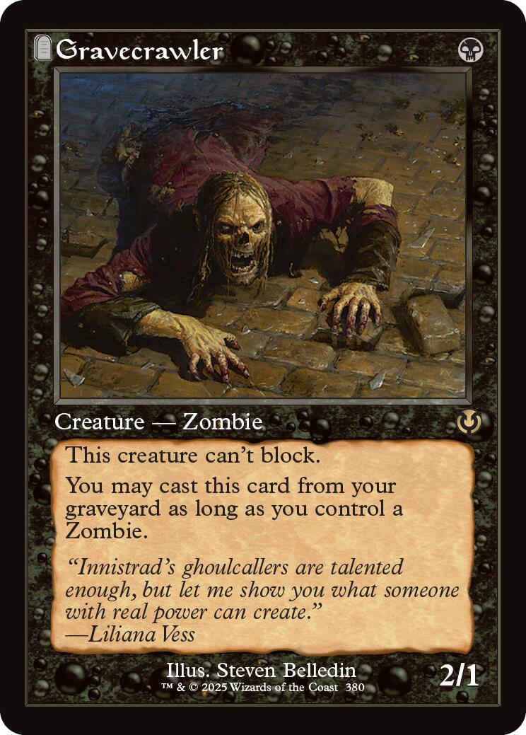 Gravecrawler (Retro Frame) [Innistrad Remastered] | Game Master's Emporium (The New GME)