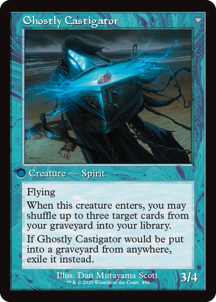 Covetous Castaway // Ghostly Castigator (Retro Frame) [Innistrad Remastered] | Game Master's Emporium (The New GME)