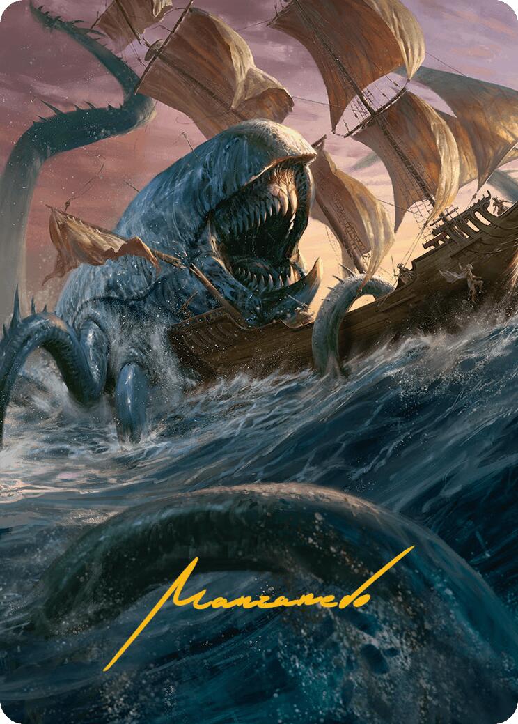 Hullbreaker Horror Art Card (Gold-Stamped Signature) [Innistrad Remastered Art Series] | Game Master's Emporium (The New GME)