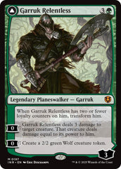 Garruk Relentless // Garruk, the Veil-Cursed [Innistrad Remastered] | Game Master's Emporium (The New GME)