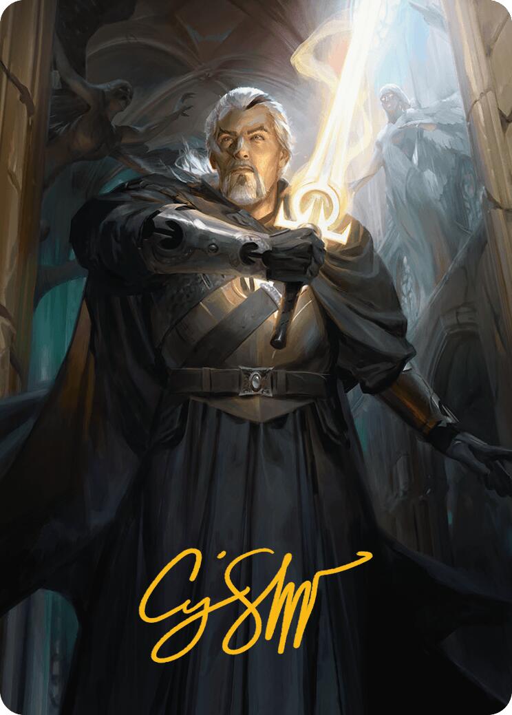 Odric, Lunarch Marshal Art Card (Gold-Stamped Signature) [Innistrad Remastered Art Series] | Game Master's Emporium (The New GME)