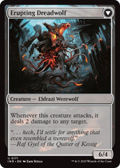 Smoldering Werewolf // Erupting Dreadwolf [Innistrad Remastered] | Game Master's Emporium (The New GME)