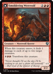 Smoldering Werewolf // Erupting Dreadwolf [Innistrad Remastered] | Game Master's Emporium (The New GME)