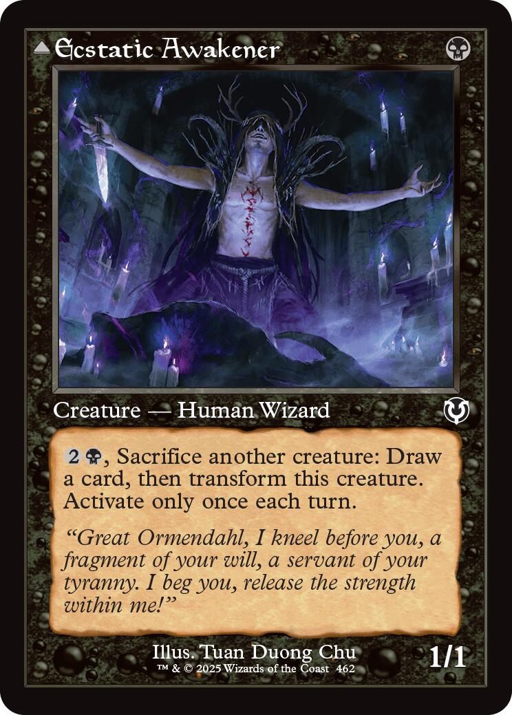 Ecstatic Awakener // Awoken Demon (Retro Frame) [Innistrad Remastered] | Game Master's Emporium (The New GME)