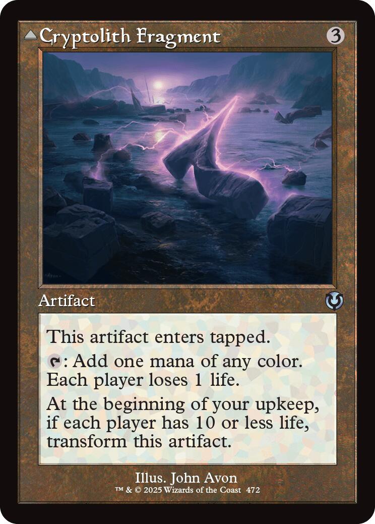 Cryptolith Fragment // Aurora of Emrakul (Retro Frame) [Innistrad Remastered] | Game Master's Emporium (The New GME)