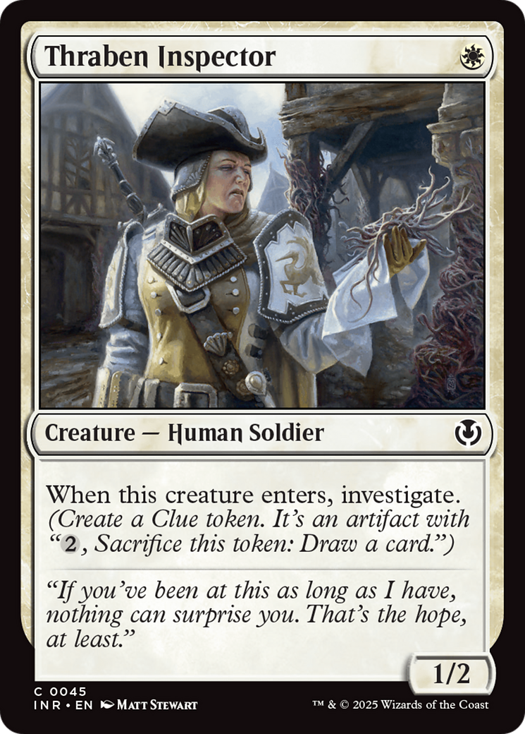 Thraben Inspector [Innistrad Remastered] | Game Master's Emporium (The New GME)