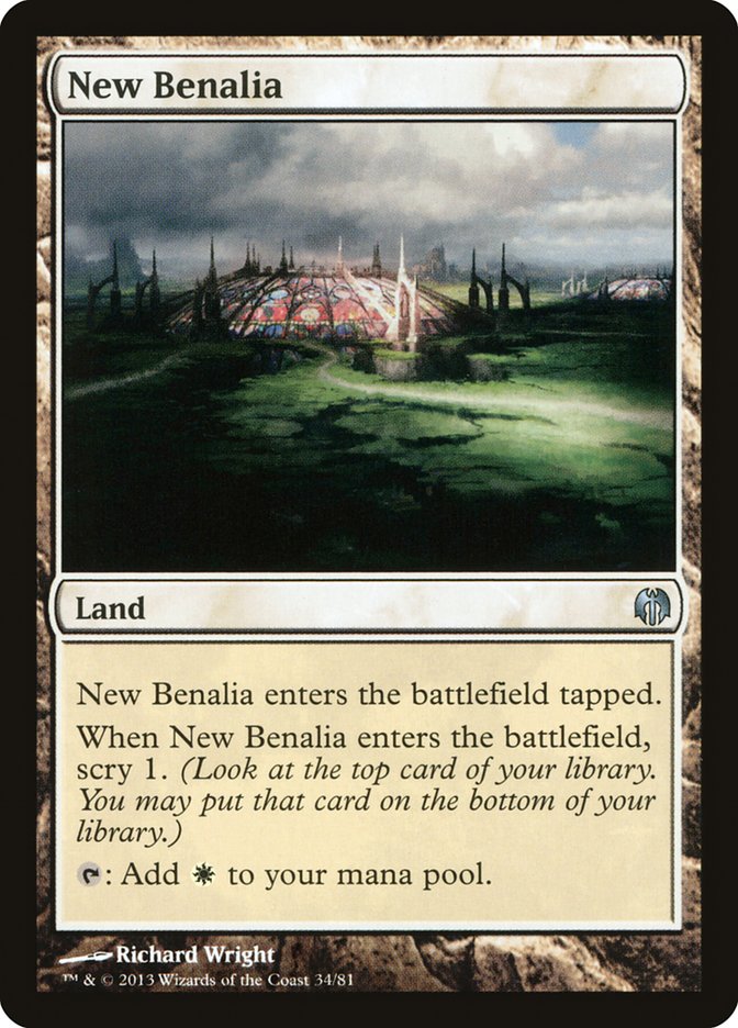 New Benalia [Duel Decks: Heroes vs. Monsters] | Game Master's Emporium (The New GME)