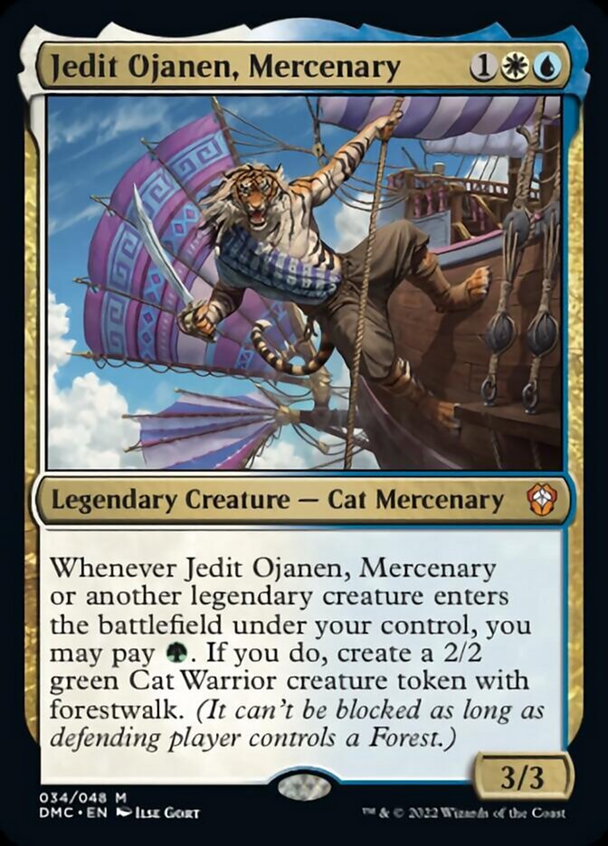 Jedit Ojanen, Mercenary [Dominaria United Commander] | Game Master's Emporium (The New GME)