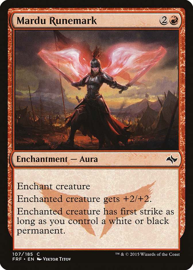 Mardu Runemark [Fate Reforged] | Game Master's Emporium (The New GME)
