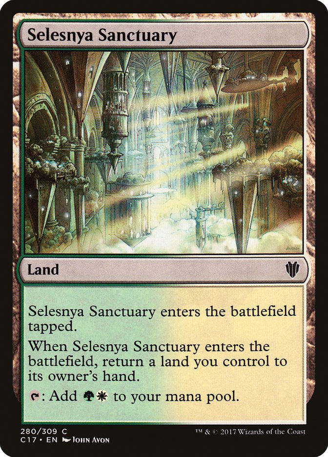 Selesnya Sanctuary [Commander 2017] | Game Master's Emporium (The New GME)