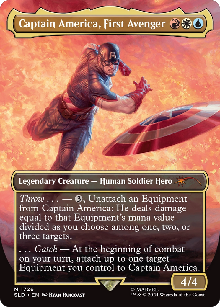 Captain America's Aid - Sigarda's Aid (Rainbow Foil) [Secret Lair Drop Series] | Game Master's Emporium (The New GME)