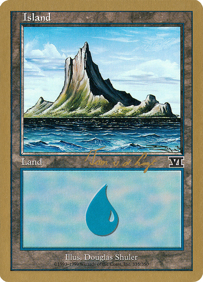 Island (tvdl335) (Tom van de Logt) [World Championship Decks 2000] | Game Master's Emporium (The New GME)