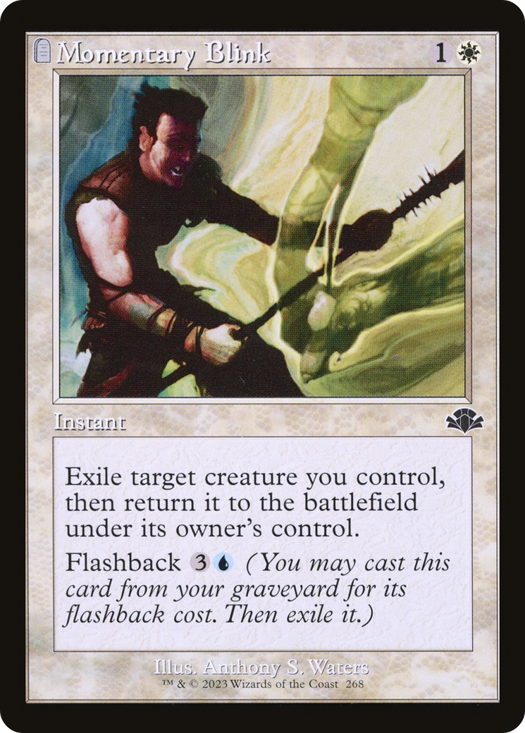 Momentary Blink (Retro) [Dominaria Remastered] | Game Master's Emporium (The New GME)