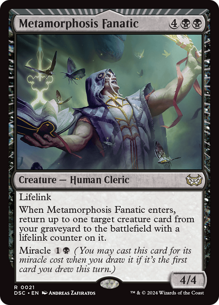 Metamorphosis Fanatic [Duskmourn: House of Horror Commander] | Game Master's Emporium (The New GME)