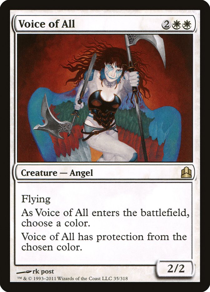 Voice of All [Commander 2011] | Game Master's Emporium (The New GME)