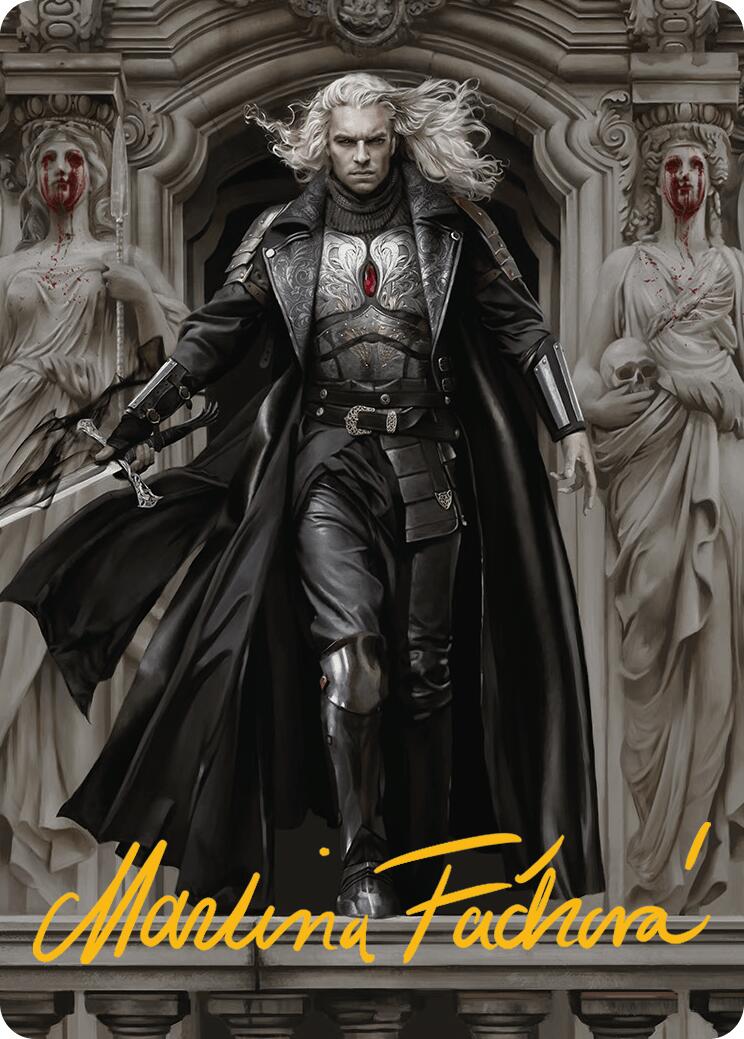 Sorin, Imperious Bloodlord Art Card (Gold-Stamped Signature) [Innistrad Remastered Art Series] | Game Master's Emporium (The New GME)