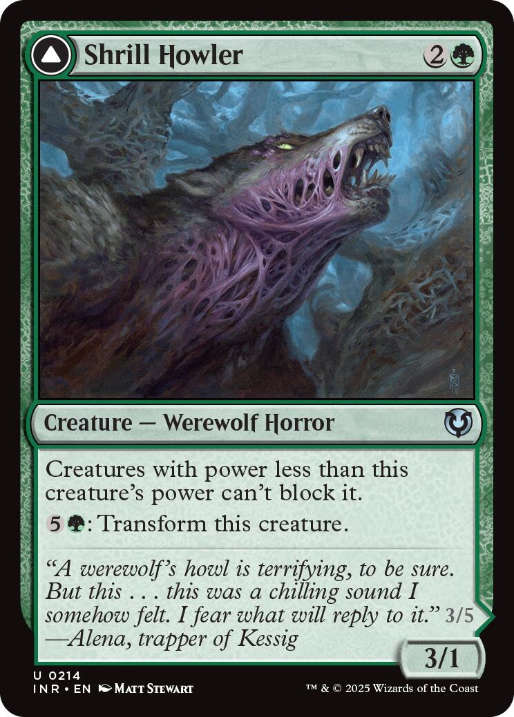 Shrill Howler // Howling Chorus [Innistrad Remastered] | Game Master's Emporium (The New GME)