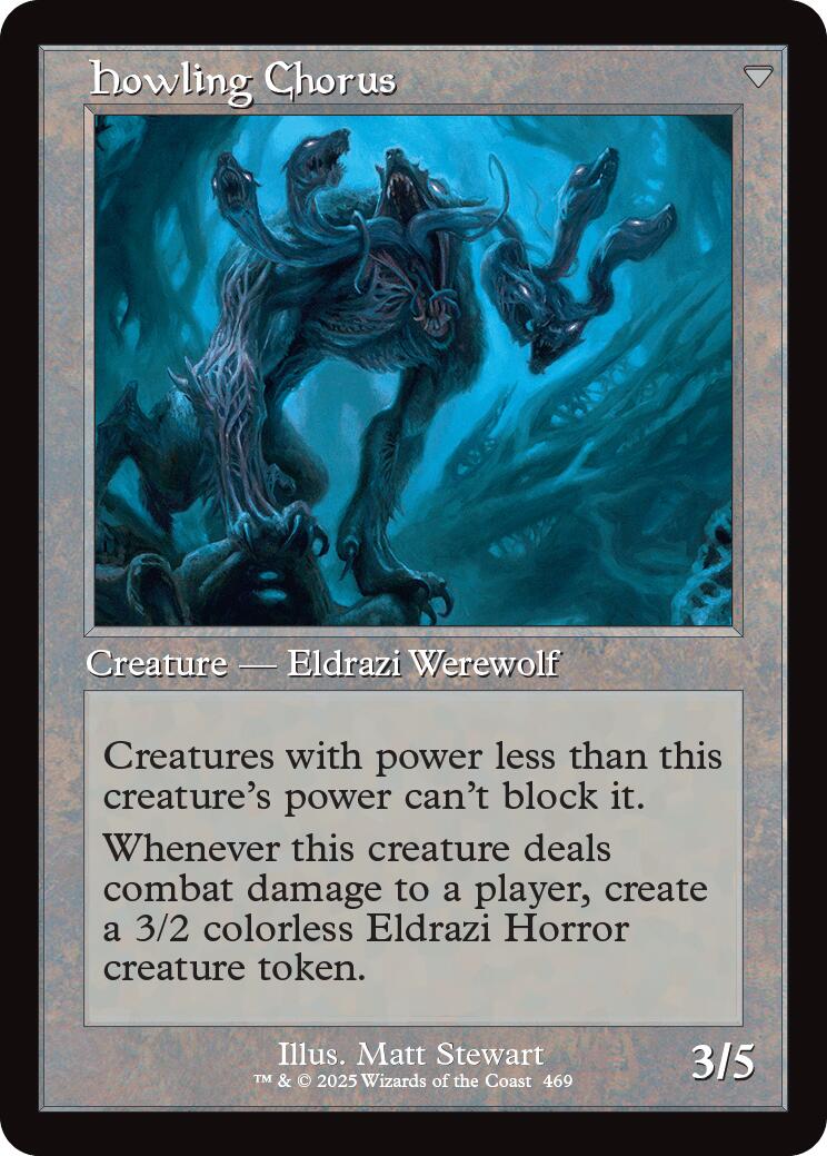 Shrill Howler // Howling Chorus (Retro Frame) [Innistrad Remastered] | Game Master's Emporium (The New GME)