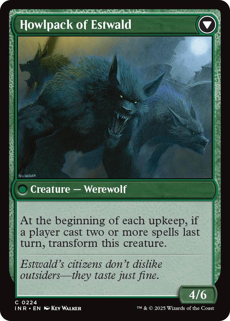 Villagers of Estwald // Howlpack of Estwald [Innistrad Remastered] | Game Master's Emporium (The New GME)