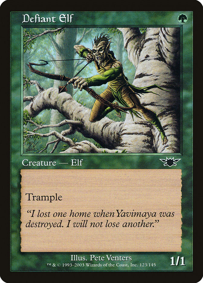Defiant Elf [Legions] | Game Master's Emporium (The New GME)