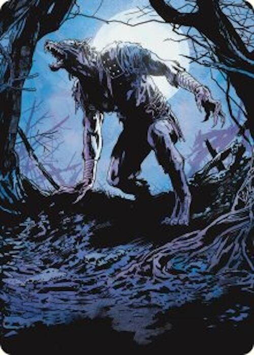 Krallenhorde Howler Art Card [Innistrad Remastered Art Series] | Game Master's Emporium (The New GME)