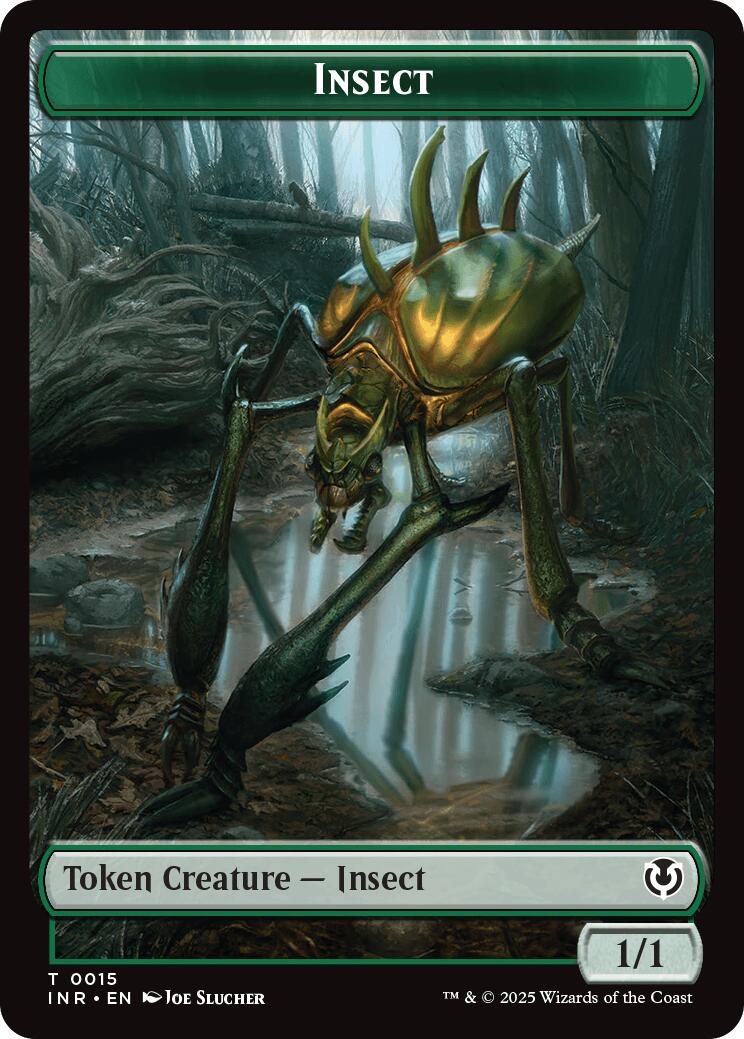 Insect // Spider Double-Sided Token [Innistrad Remastered Tokens] | Game Master's Emporium (The New GME)