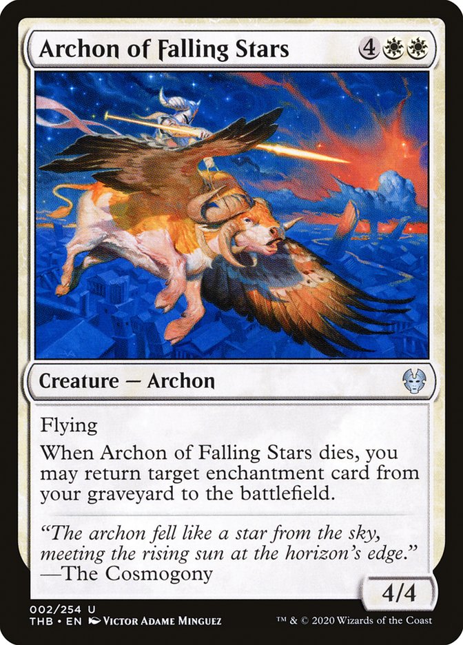 Archon of Falling Stars [Theros Beyond Death] | Game Master's Emporium (The New GME)