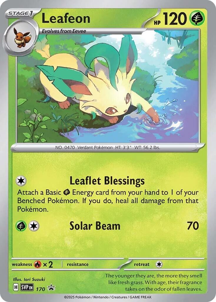 Leafeon (SVP170) [Scarlet & Violet: Black Star Promos] | Game Master's Emporium (The New GME)