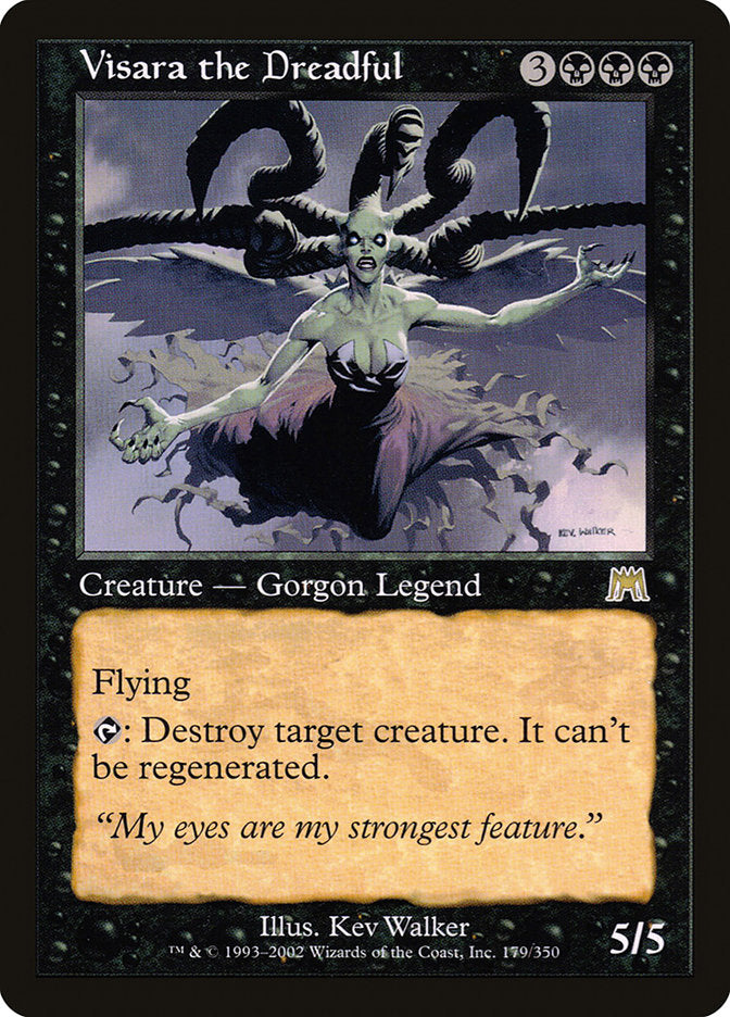 Visara the Dreadful [Onslaught] | Game Master's Emporium (The New GME)