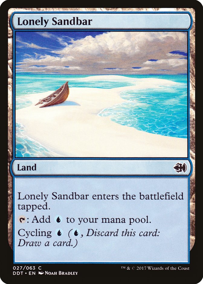 Lonely Sandbar [Duel Decks: Merfolk vs. Goblins] | Game Master's Emporium (The New GME)