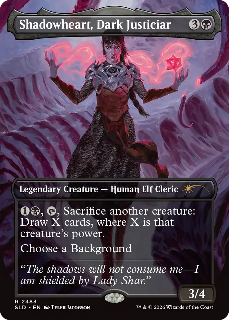 Shadowheart, Dark Justiciar [Secret Lair Drop Series] | Game Master's Emporium (The New GME)