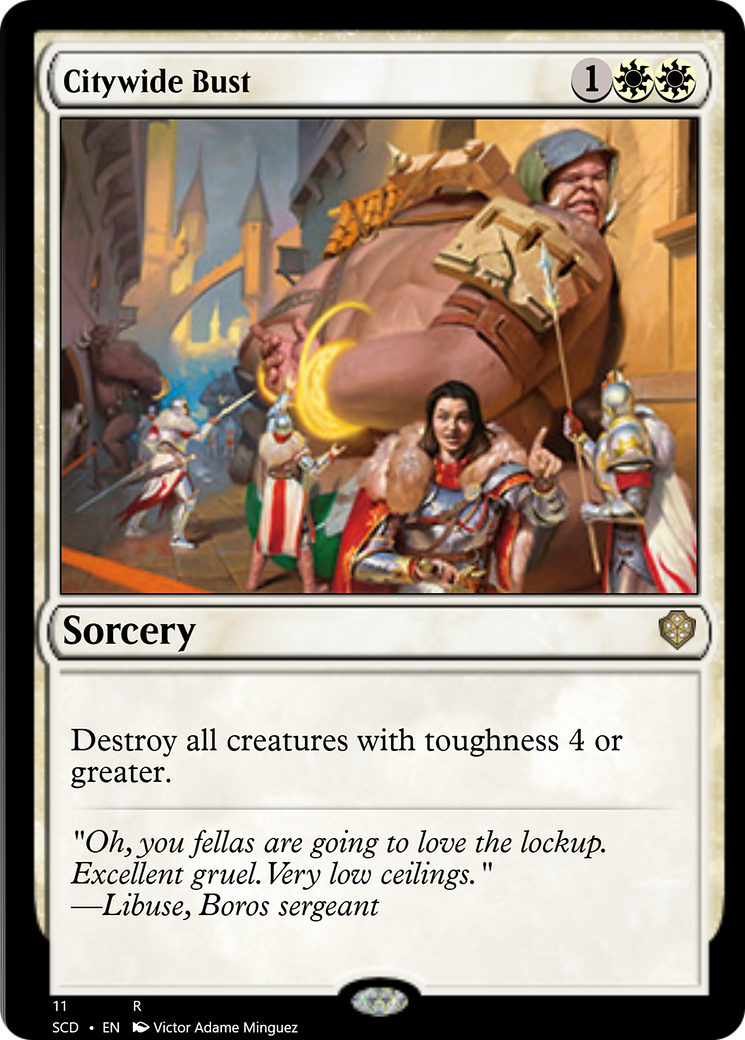 Citywide Bust [Starter Commander Decks] | Game Master's Emporium (The New GME)