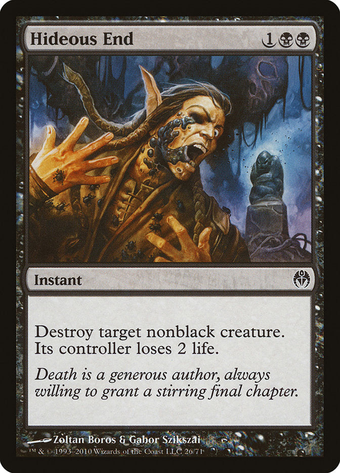 Hideous End [Duel Decks: Phyrexia vs. the Coalition] | Game Master's Emporium (The New GME)