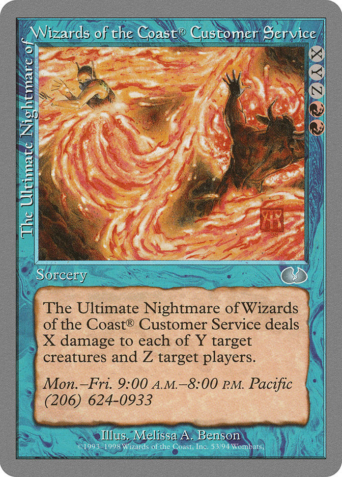 The Ultimate Nightmare of Wizards of the Coast® Customer Service [Unglued] | Game Master's Emporium (The New GME)