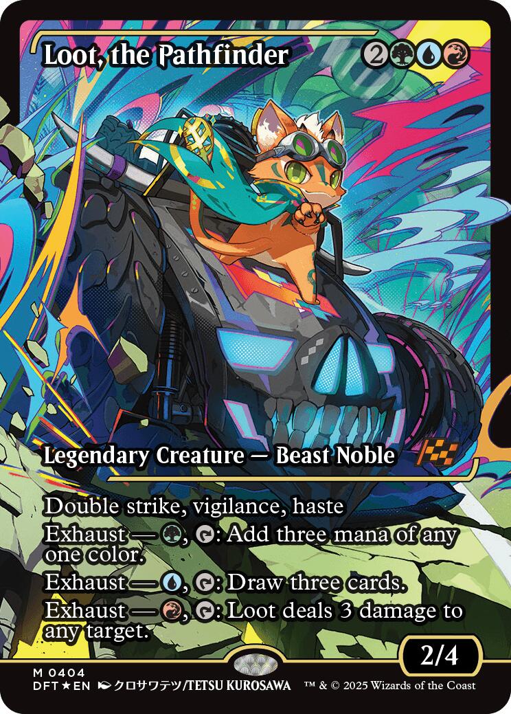 Loot, the Pathfinder (Showcase) (Japanese) [Aetherdrift] | Game Master's Emporium (The New GME)