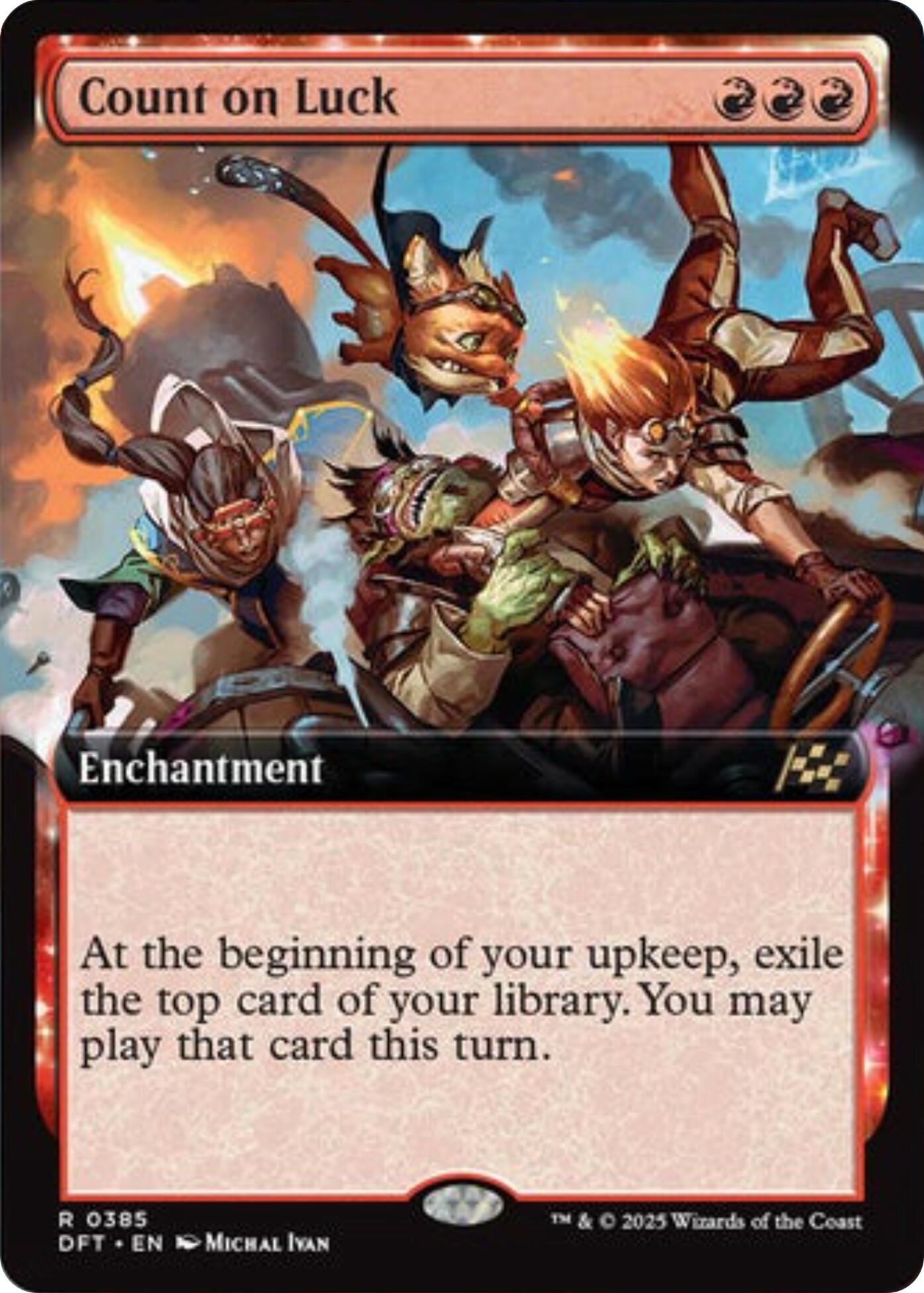 Count on Luck (Extended Art) [Aetherdrift] | Game Master's Emporium (The New GME)