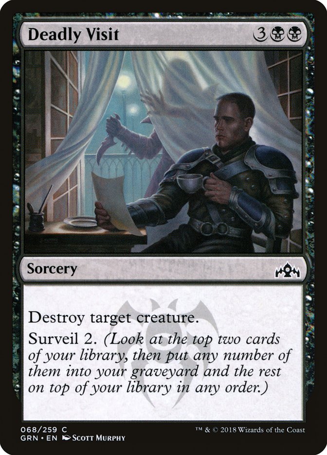 Deadly Visit [Guilds of Ravnica] | Game Master's Emporium (The New GME)