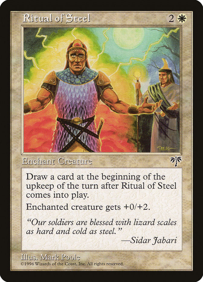 Ritual of Steel [Mirage] | Game Master's Emporium (The New GME)