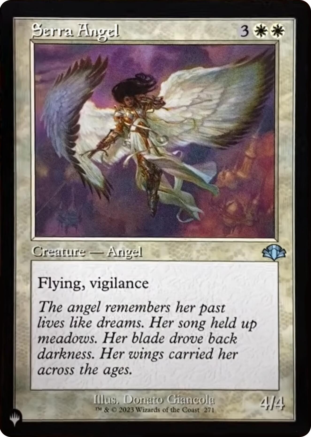 Serra Angel (Retro Frame) [The List] | Game Master's Emporium (The New GME)