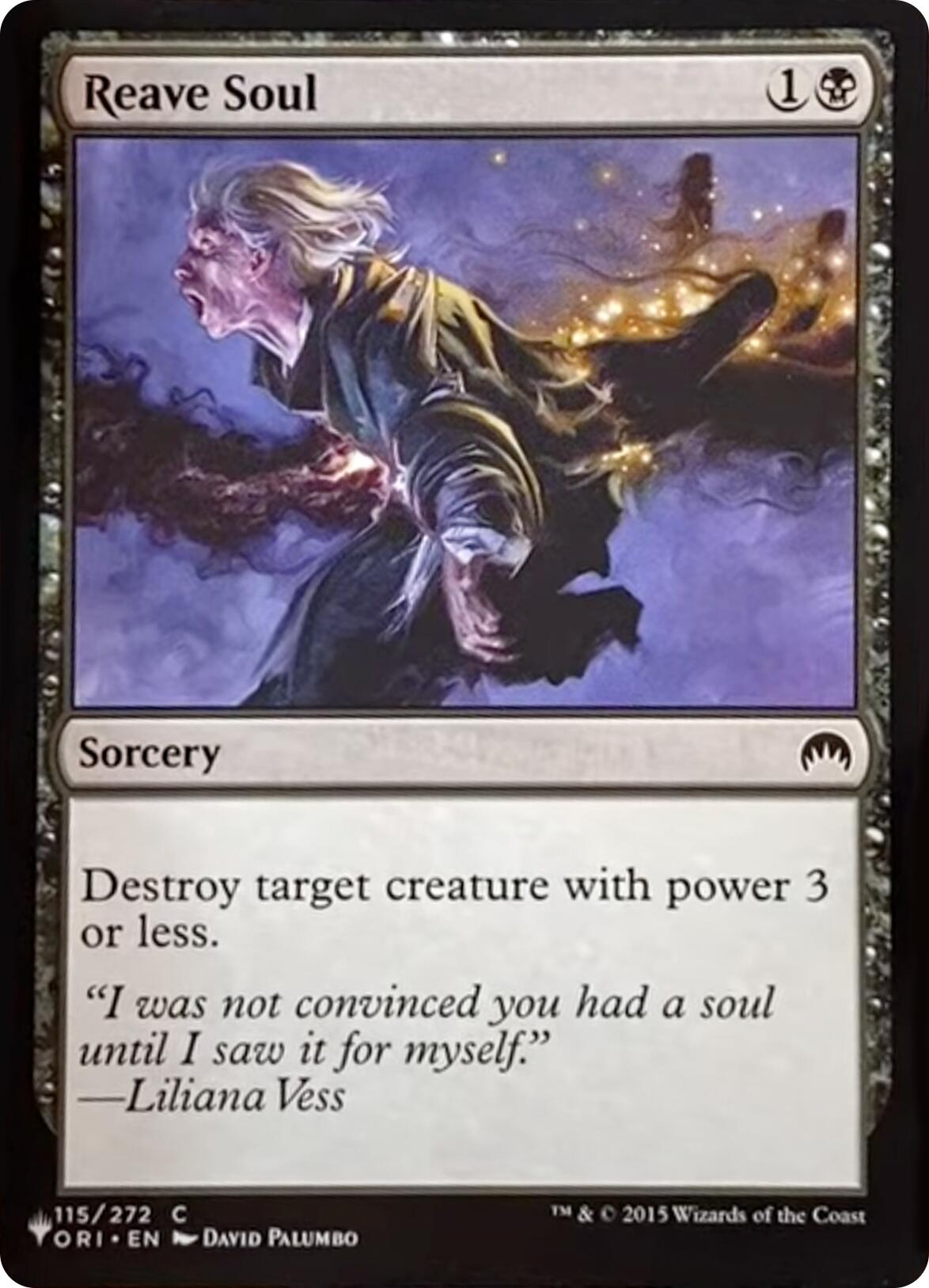 Reave Soul [The List] | Game Master's Emporium (The New GME)