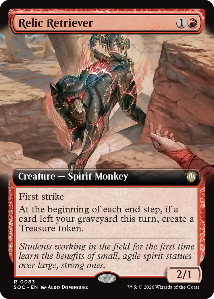 Relic Retriever (Extended Art) [Secrets of Strixhaven Commander] | Game Master's Emporium (The New GME)