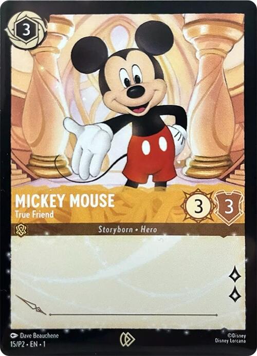 Mickey Mouse - True Friend (15) [Promo Cards] | Game Master's Emporium (The New GME)