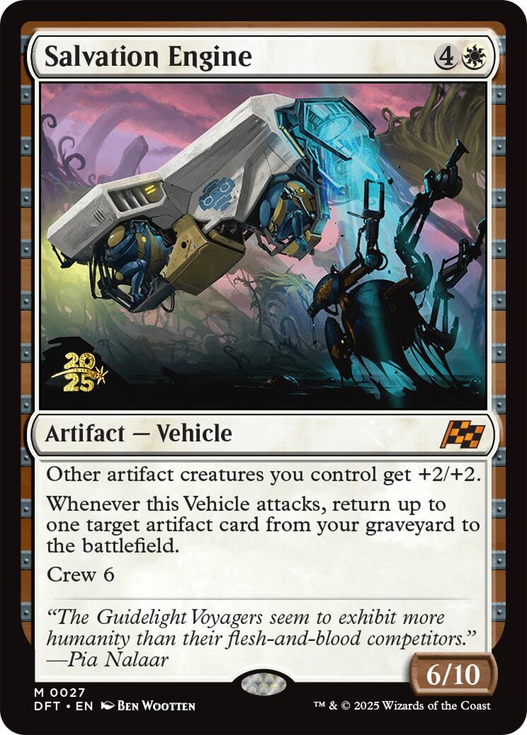 Salvation Engine [Aetherdrift Prerelease Promos] | Game Master's Emporium (The New GME)